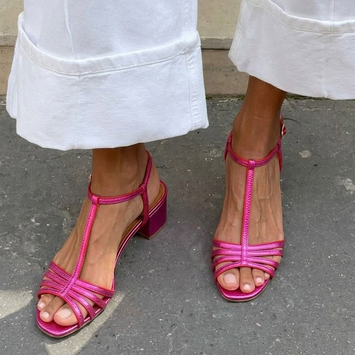 Allegra | Sandale Aurii Eleganță Zilnică