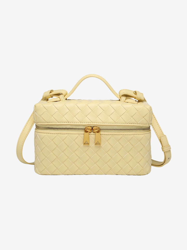 Juliette | Geantă Woven Strutturata Lucida