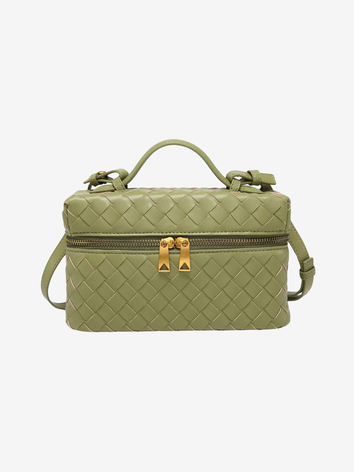 Juliette | Geantă Woven Strutturata Lucida
