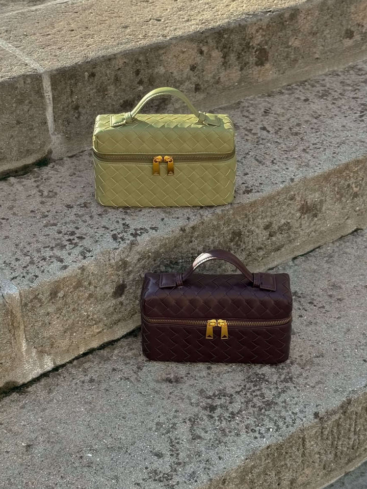 Juliette | Geantă Woven Strutturata Lucida