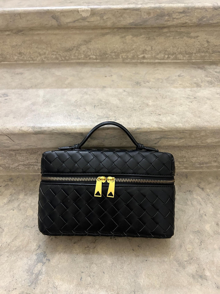 Juliette | Geantă Woven Strutturata Lucida