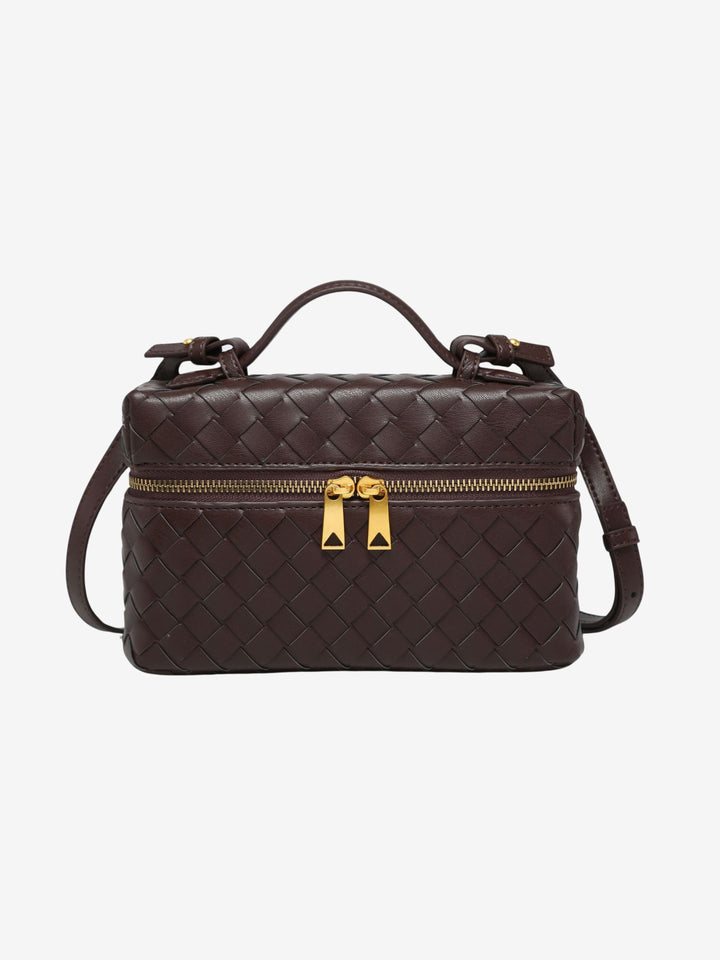 Juliette | Geantă Woven Strutturata Lucida