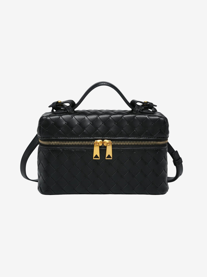 Juliette | Geantă Woven Strutturata Lucida