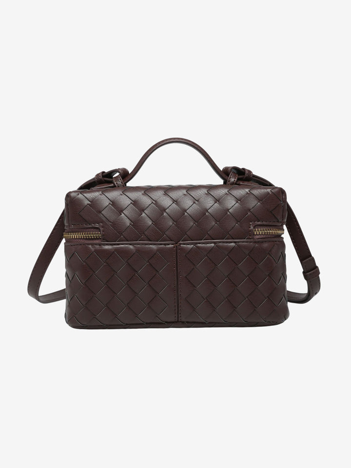 Juliette | Geantă Woven Strutturata Lucida