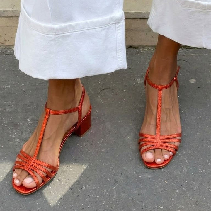 Allegra | Sandale Aurii Eleganță Zilnică